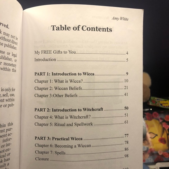 Wicca book for beginners by Any White - Picture 3 of 3